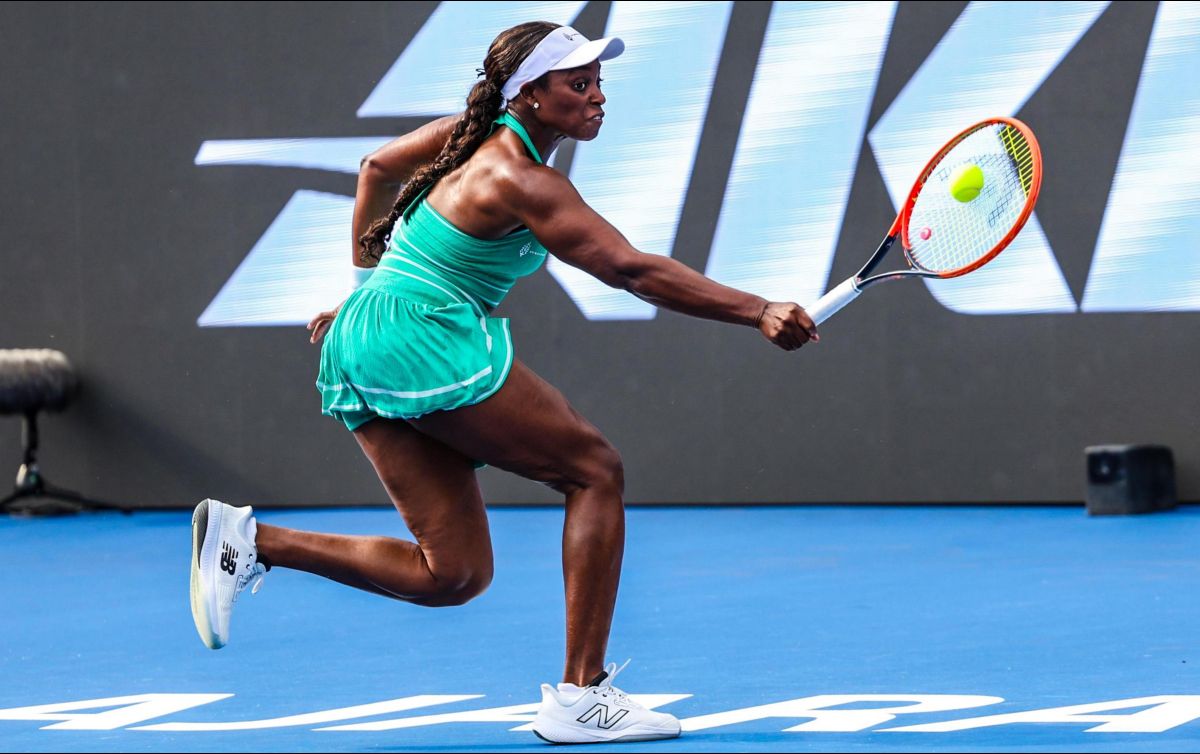 Sloane Stephens, la campeona del US Open 2017, sigue con su mala racha. EL INFORMADOR/ A. NAVARRO.