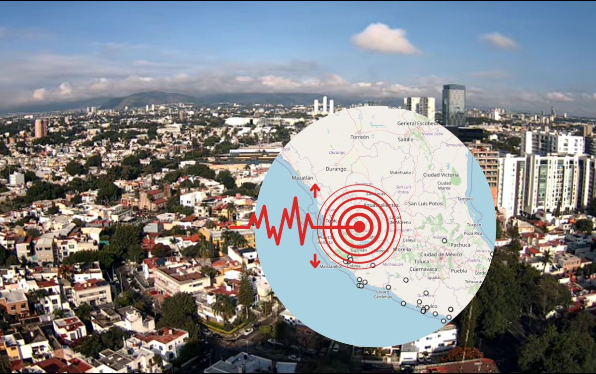El temblor más fuerte se registró cerca de Las Guacamayas, Michoacán. ESPECIAL / Webcams de México / Sistema Sismológico Nacional