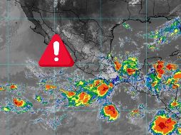 Pronóstico de lluvias para hoy 11 de septiembre de 2025. ESPECIAL / SMN