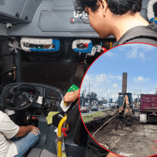 Rutas de camiones que podrían presentar retrasos por obras en Adolf B. Horn