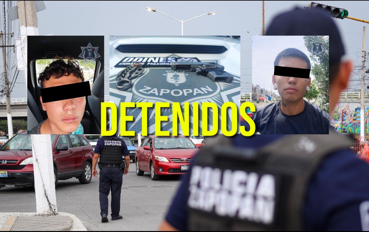 Los dos sujetos fueron remitidos ante el agente del Ministerio Publico para determinar su situación legal. EL INFORMADOR / ARCHIVO / ESPECIAL Policía de Zapopan