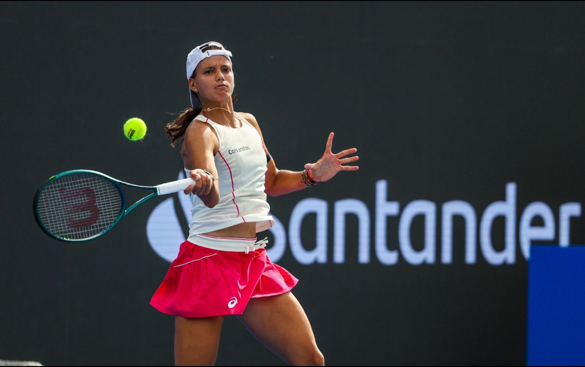 Emiliana Arango volvió a dejar huella en el GDL Open AKRON 2025. EL INFORMADOR/ A. NAVARRO.