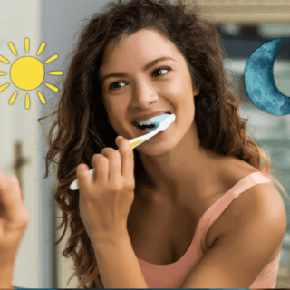 ¿Qué es más peligroso, no lavarse los dientes por la mañana o por la noche?