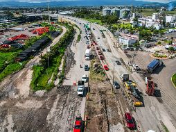 Este dispositivo de movilidad permitirá mantener la circulación en ambos sentidos mientras se realizan los trabajos de rehabilitación. EL INFORMADOR / A. Navarro