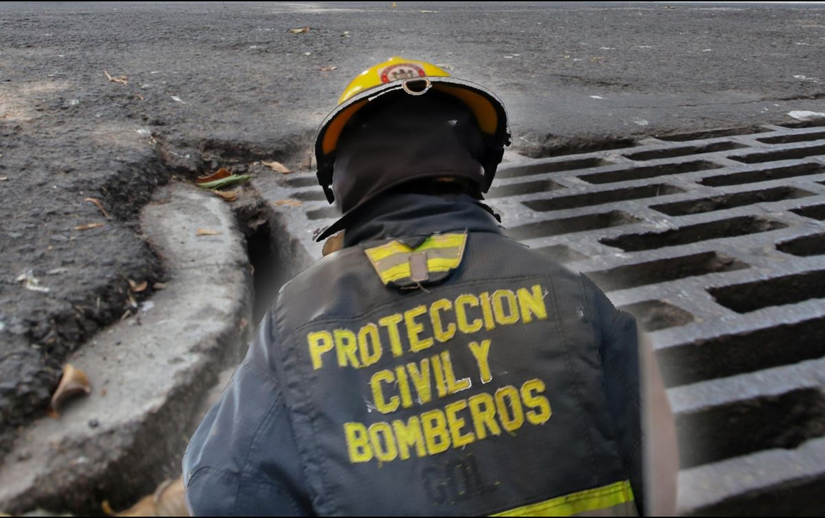 El afectado habría caído accidentalmente al filo de la boca de tormenta a una altura aproximada de tres metros de profundidad. EL INFORMADOR / ARCHIVO