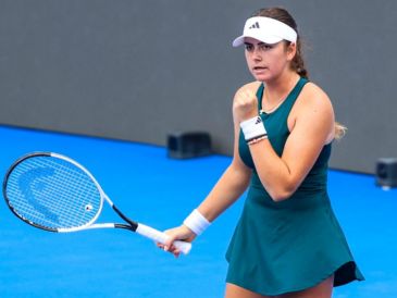 Marina Stakusic repitió la dosis a Jelena Ostapenko por segunda edición al hilo del GDL Open. EL INFORMADOR / A. Navarro