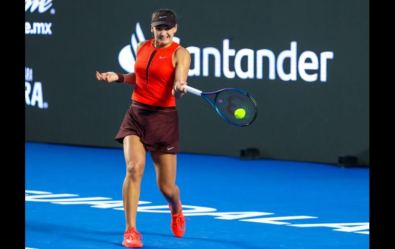 La estadounidense Iva Jovic y la andorrana Victoria Jimenez Kasintseva fueron las protagonistas de un encuentro sumamente emocionante y reñido. EL INFORMADOR / A. Navarro