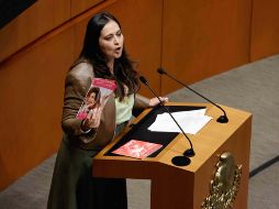 Cynthia López Castro presentó esta propuesta legislativa. SUN/D. Simón