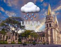 La hora más probable de lluvia para Guadalajara esta noche es hacia las 19:00 horas y la media noche. ESPECIAL / CANVA