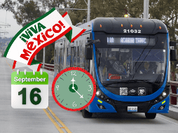 La Secretaría de Movilidad (Semovi) informó ajustes en el horario del Trolebús en la CDMX para este 16 de septiembre. SUN/ ARCHIVO