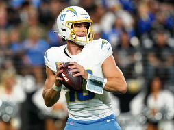 Justin Herbet encabezó el trunfo de los Chargers con dos anotaciones. AFP/C. Ward