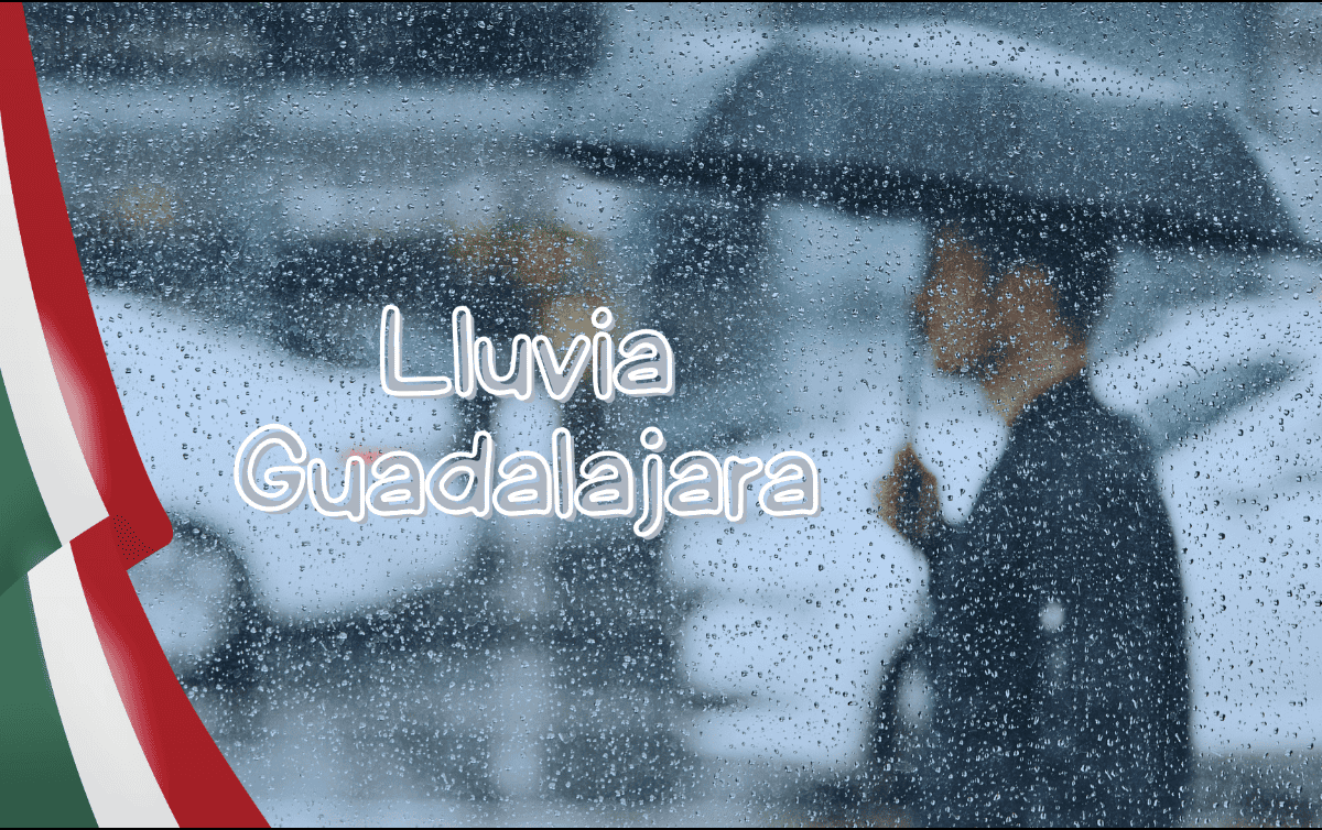 La probabilidad de lluvia para este martes 16 de septiembre en Guadalajara es del 80 por ciento. ESPECIAL / CANVA