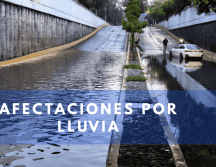 Las inundaciones registradas en algunas de las principales vialidades de la ciudad derivó en cierres a la circulación. ESPECIAL/Policía Vial
