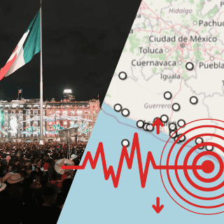 México registró estos sismos durante la madrugada del 16 de septiembre