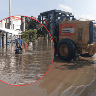 Lluvia vuelve a desbordar el Arroyo Seco y afecta a habitantes de Tlajomulco