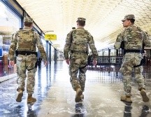 “Estuve presente en Chicago hoy para dejar claro que no cederemos”, dijo la secretaria del Departamento de Seguridad Nacional (DHS), Kristi Noem. EFE / ARCHIVO