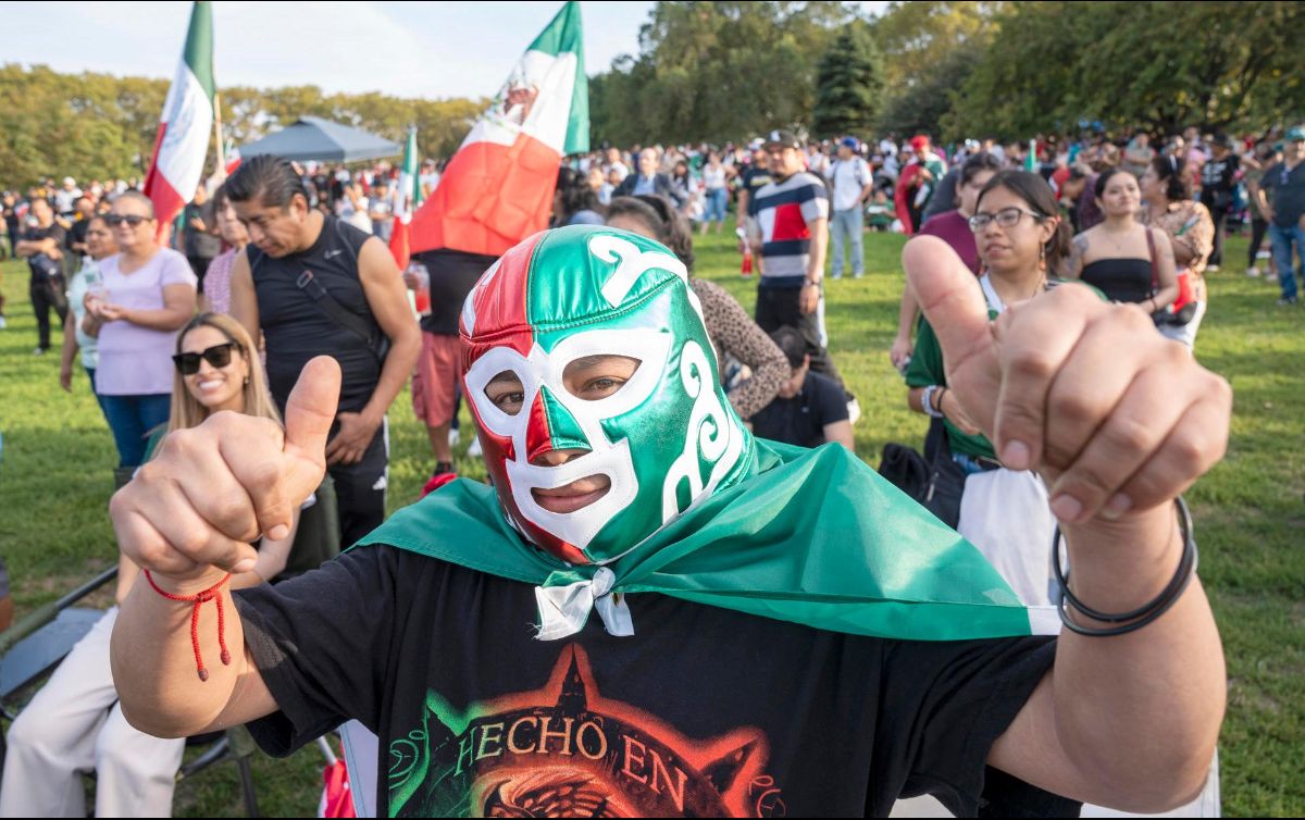 Los mexicanos de Nueva York celebraron el 