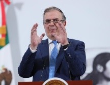 Ebrard puntualizó que las consultas forman parte del proceso previo a la revisión del T-MEC, prevista a comenzar en enero de 2026. EFE/ M. Guzmán