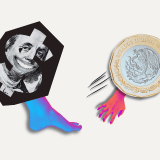 Dólar da pequeño TRASPIÉ al peso mexicano; tipo de cambio esta mañana