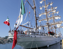 El buque zarpará de la Gran Manzana en los primeros días de octubre para regresar a México. NTX/ARCHIVO