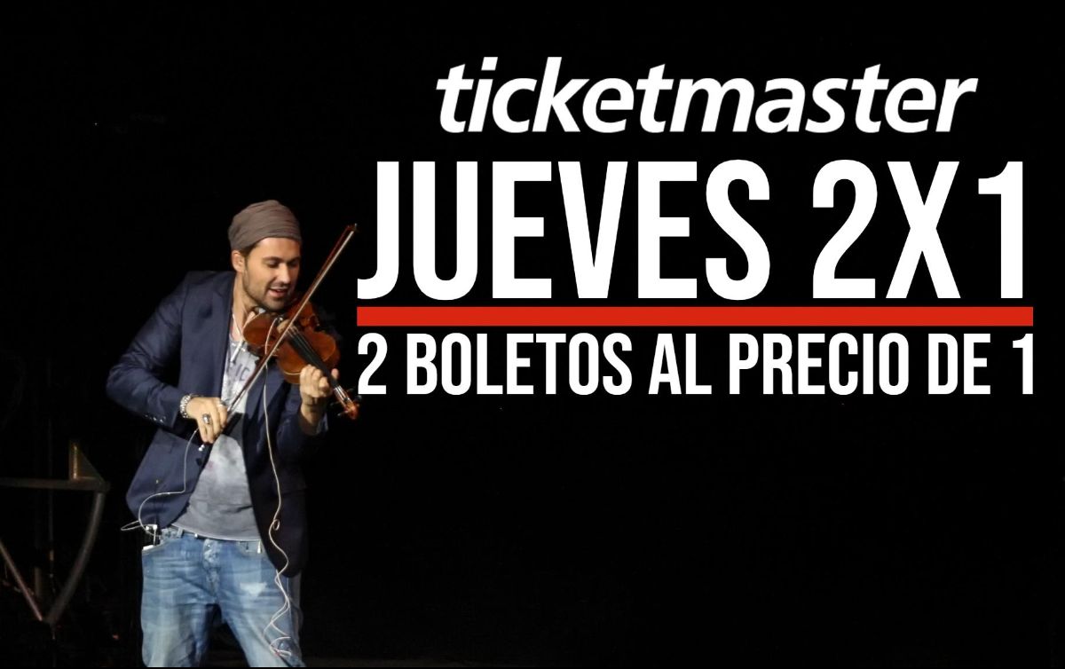 Revisa la lista de TODOS los conciertos que están al 2x1 en Ticketmaster hoy jueves 18 de septiembre. EL INFORMADOR / ARCHIVO