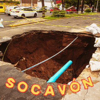 ¿Por qué en lluvias predominan los socavones en Guadalajara?