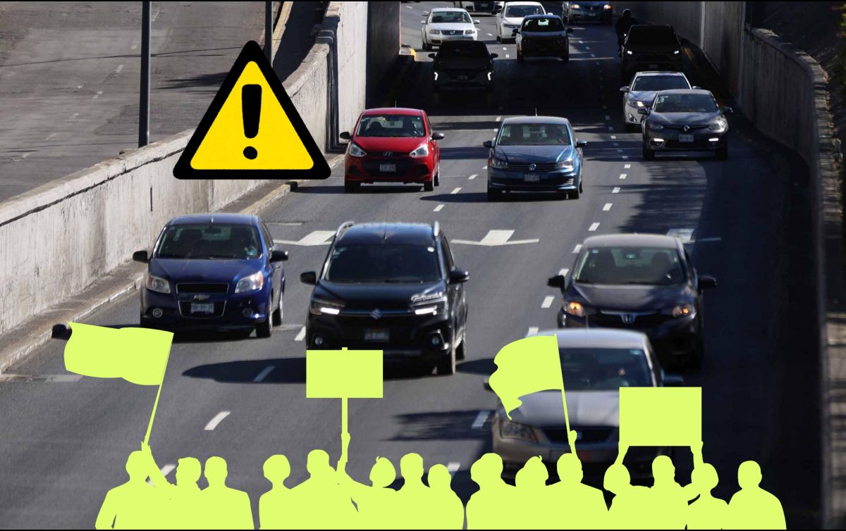 Este viernes 19 de septiembre, las vialidades de 6 alcaldías de la Ciudad de México se verán afectadas debido a marchas y movilizaciones sociales. SUN / ARCHIVO