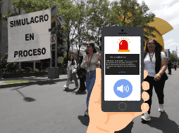 El sonido de esta alerta por simulacro fue tan fuerte que varias personas manifestaron a través de redes sociales que los tomó por sorpresa. SUN / F. RODRÍGUEZ