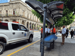 El cuerpo fue trasladado a las instalaciones del Instituto Jalisciense de Ciencias Forenses en espera de que sea identificado por alguno de sus familiares. EL INFORMADOR/ R. Bobadilla