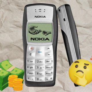 ¿Cuándo salió el Nokia 1100 y cuál es su precio en la actualidad?