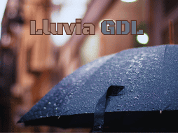 La posibilidad más fuerte de que las lluvias se presenten en Guadalajara es alrededor de las 23:00 horas. ESPECIAL / CANVA