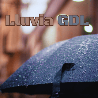 Sábado de lluvia para Guadalajara a esta hora del día