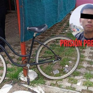 Vinculan a proceso a ladrón de bicicleta en colonia Valle de los Molinos