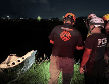 Al lugar arribó el cuerpo de bomberos de Nuevo León, rescatistas y personal de la Secretaría de la Defensa Nacional. ESPECIAL