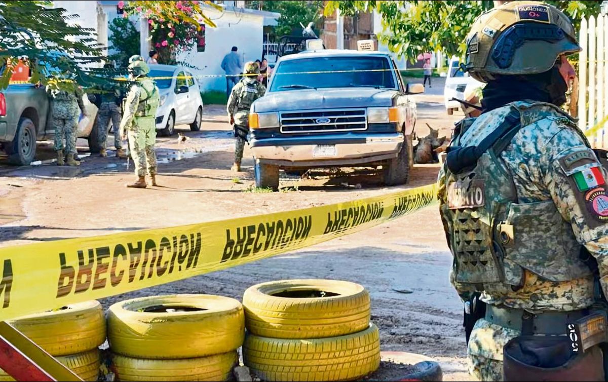 Sinaloa. Un puesto de revisión instalado en carretera federal busca prevenir delitos y garantizar tranquilidad en la región. SUN