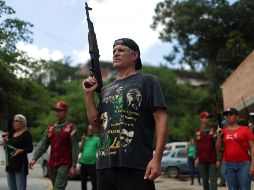 Los barrios humildes y regiones agrícolas figuran como los semilleros de las milicias populares. EFE/M Gutiérrez