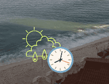 Este 21 de septiembre, Jalisco prevé lluvias que podrían presentarse muy fuertes, con acumulación de agua desde 50 hasta 75 milímetros. ESPECIAL / Webcams de México