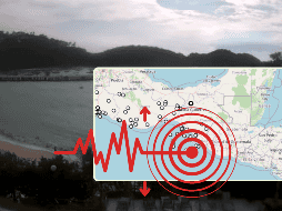 El SSN reportó más de 10 movimientos telúricos superiores a la magnitud 3.5 durante esta madrugada en México. ESPECIAL / Sistema Sismológico Nacional / Webcams de México