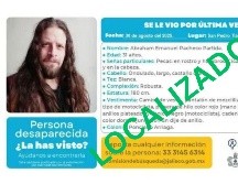 Abraham Emmanuel Pacheco Partida de 31 años es un maestro de inglés que fue reportado como desaparecido en la colonia Ponciano Arriaga. ESPECIAL