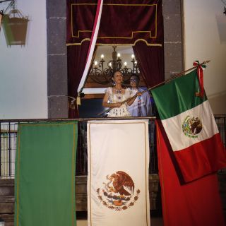 Laura Imelda pronuncia Grito de Independencia en Tlaquepaque