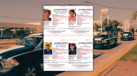 Los cuatro menores fueron identificados como María del Rosario de 13 años; Grisel de 12; Jesús Gerardo de 10 y Yoel Olea Ramírez de 8 años. NTX / ARCHIVO / ESPECIAL