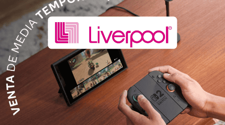 A continuación te compartimos los productos más destacados de Nintendo que podrás adquirir en línea o en tiendas físicas. ESPECIAL / Liverpool