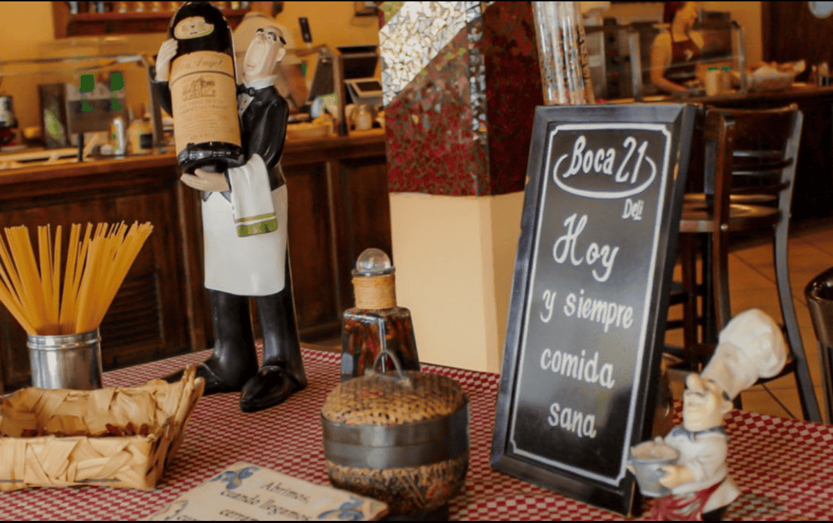 La propuesta de Boca 21 Deli se basaba en los principios de la dieta mediterránea, BOCA 21 DELI