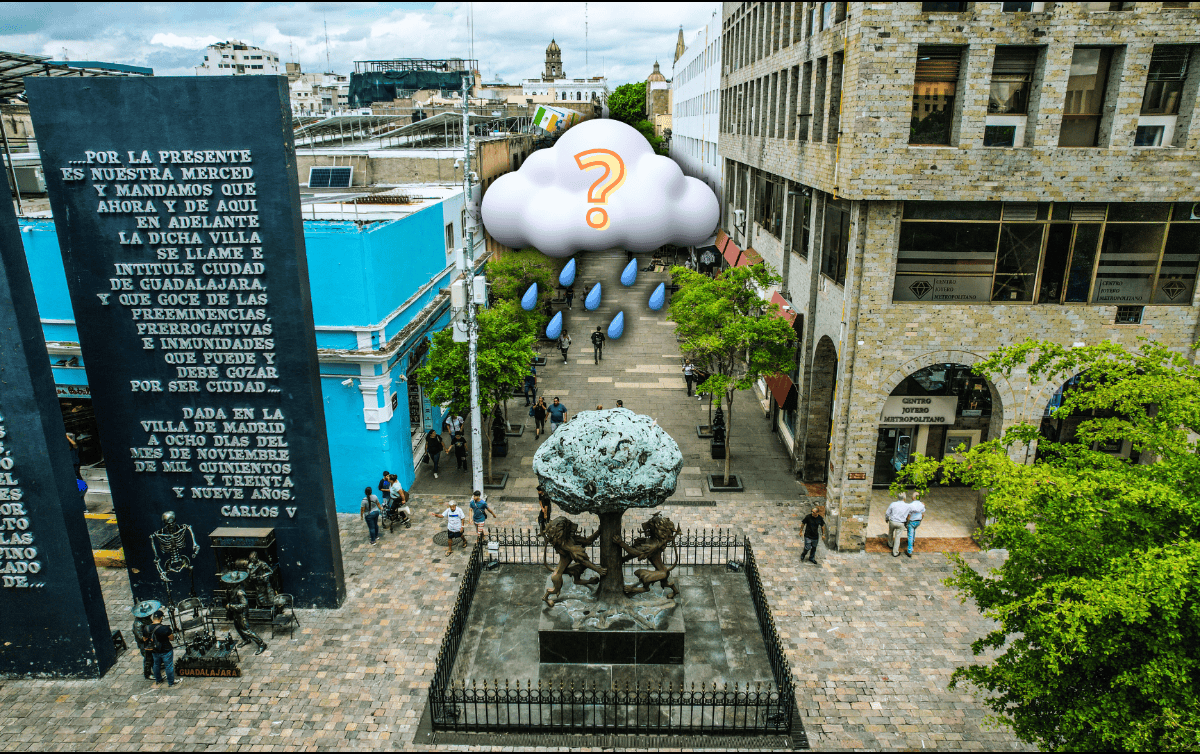 Guadalajara espera este martes chubascos probables por la tarde y hacia la noche. EL INFORMADOR / A. Navarro