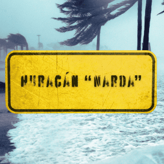 "Narda" ya es huracán; esta es su trayectoria