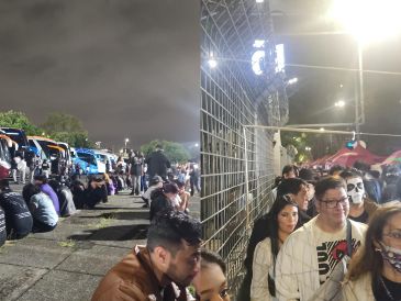 El anuncio cayó de sorpresa entre los miles de asistentes que ya se encontraban en las inmediaciones del recinto o dentro del mismo. ESPECIAL