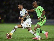 La expulsión de José Caicedo al minuto 67 condicionó a los Pumas. IMAGO7/J. Zamora