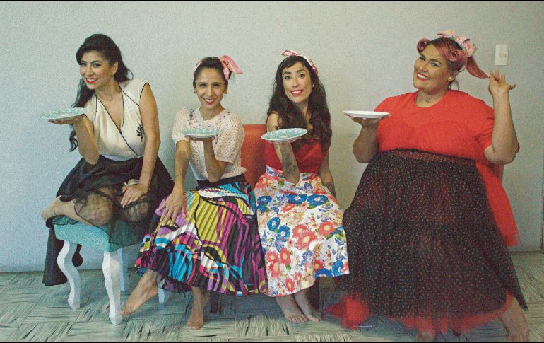 Las cuatro protagonistas de “¡Feliz cumpleaños, hermana!” representan a mujeres de perfiles distintos. ESPECIAL