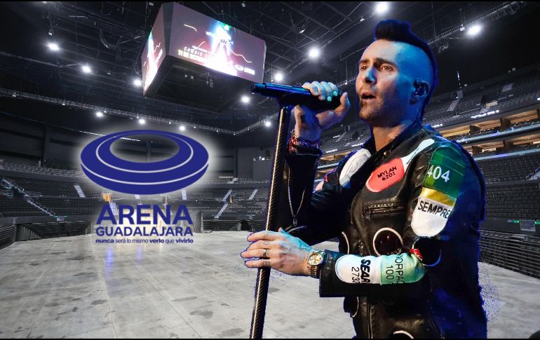 Esta es la última zona con boletos disponibles para el concierto de Maroon 5 en la Arena Guadalajara. EL INFORMADOR / EFE / ARCHIVO