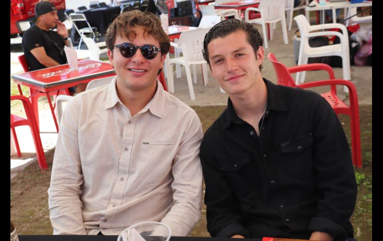 Bruno Beas y Rodrigo Cárdenas. GENTE BIEN JALISCO / C. Jimeno